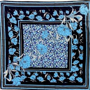 Jason Wu Blue Floral 35” Square Scarf